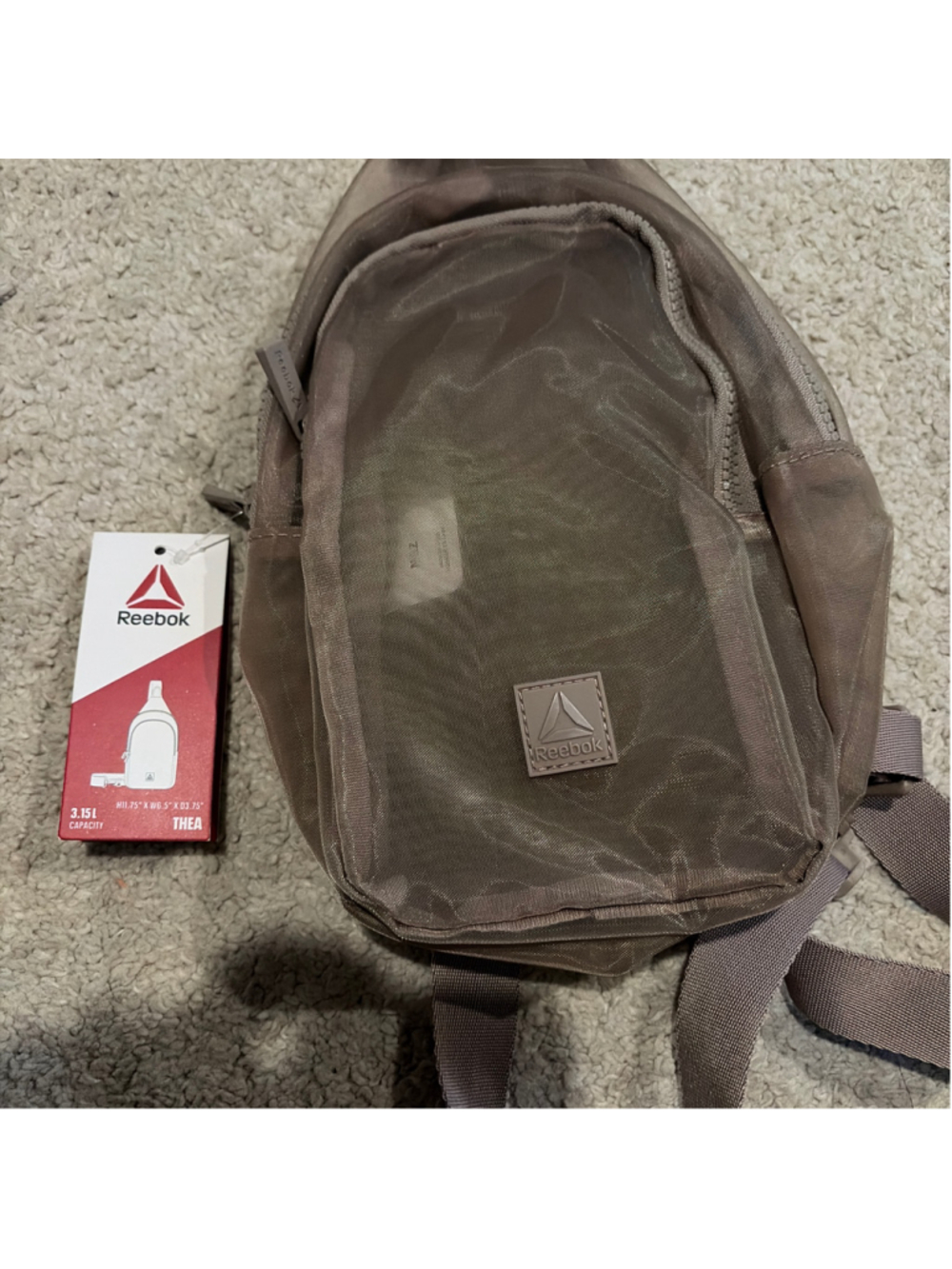 Women's Reebok Thea Crossbody Bag One Size Brown